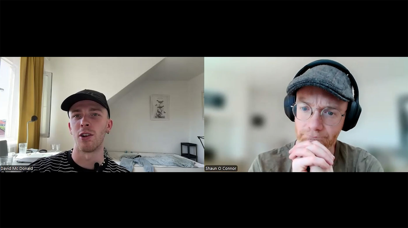 David McDonald sharing his DPDR recovery story in a video interview
