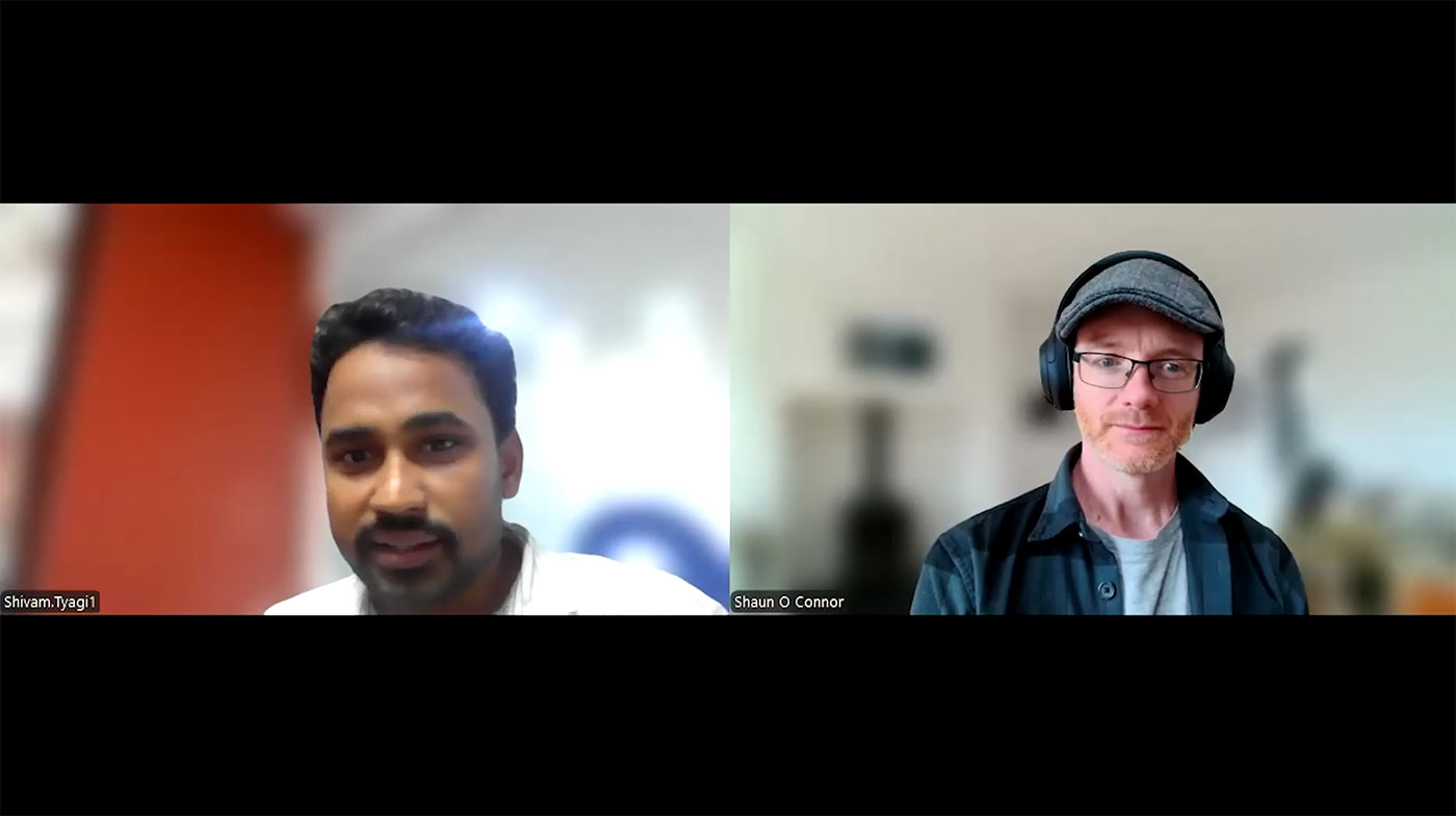 Shivam Tyagi sharing his personal DPDR recovery journey on YouTube