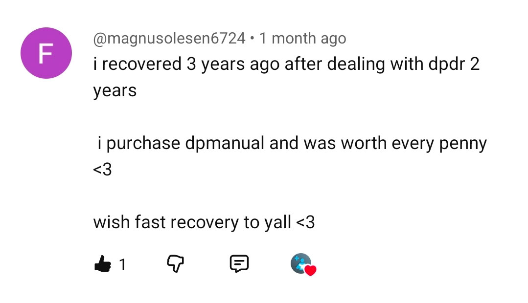 Magnus' DPDR Recovery Story