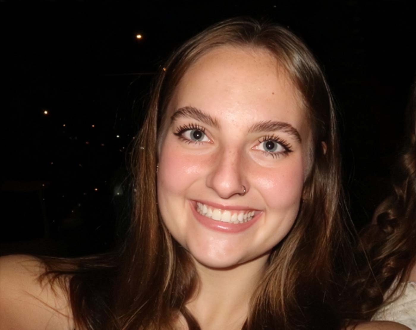 Riley Pereira smiling