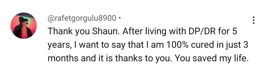 Rafe's DPDR Recovery Story