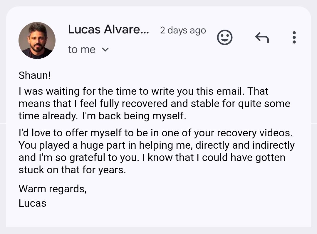 Lucas' DPDR Recovery Story
