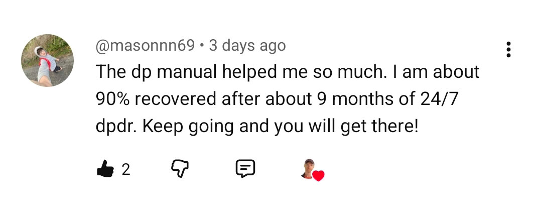 Mason's DPDR Recovery Story